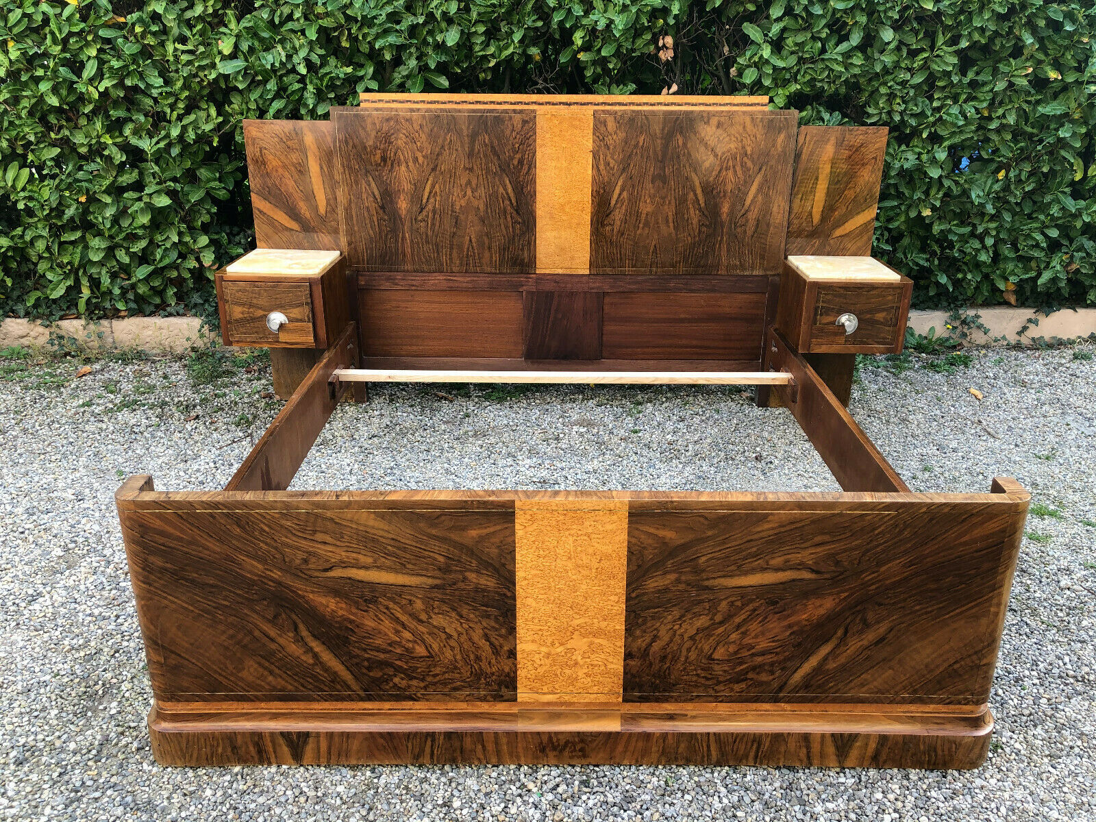 Art Deco bed by André Sornay