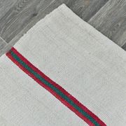 6x8 pinstriped turkish rug, 184x253cm