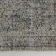 Tapis turc oriental noir et gris 6x10, 201x301 cm