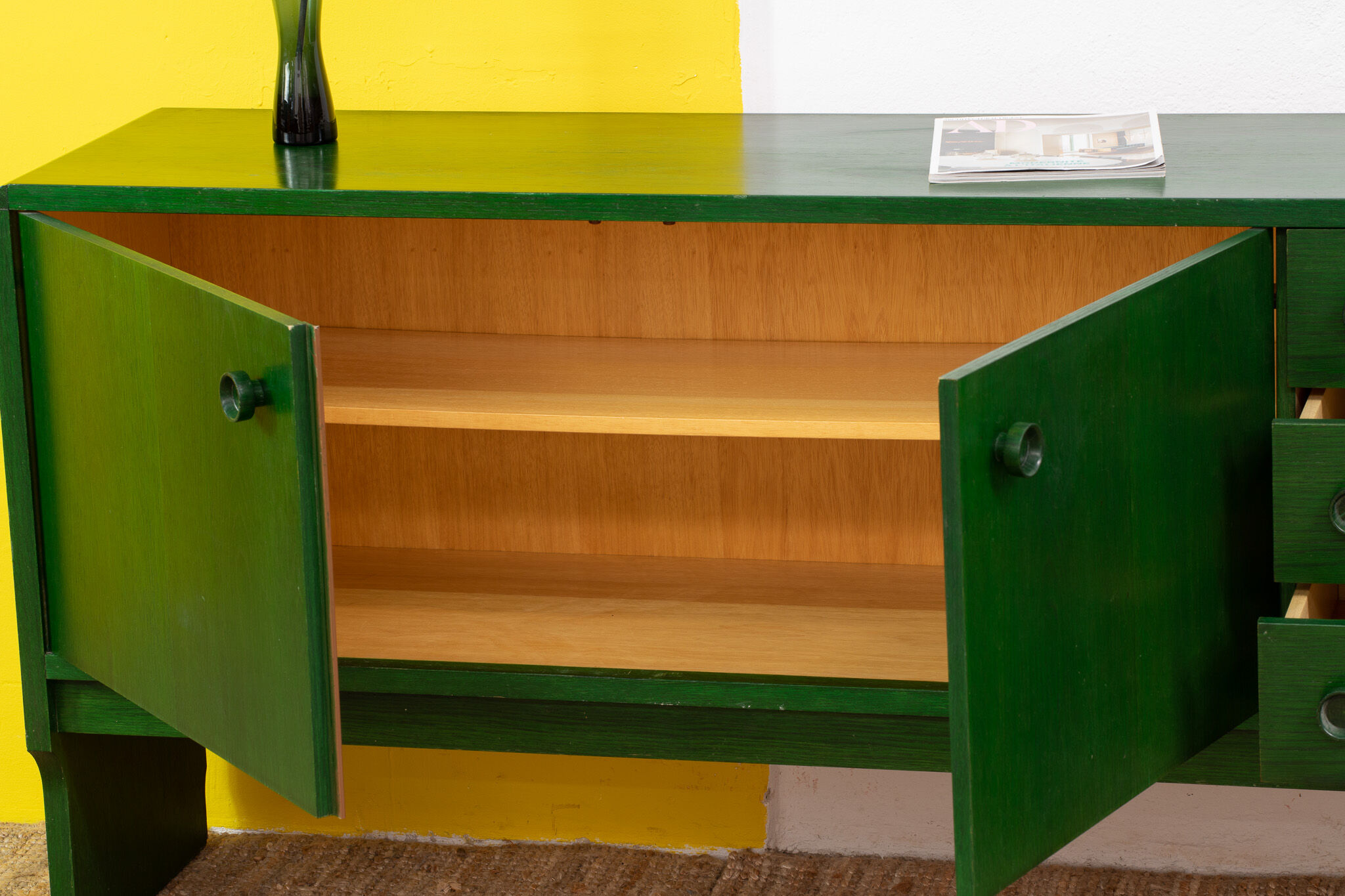 Vintage scandinavian sideboard – 185 cm