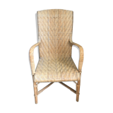Wicker armchair