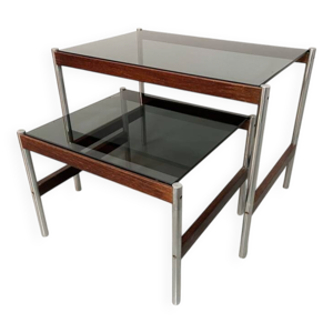 lot de 2 tables gigognes