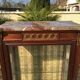 Mahogany Showcase - Bronze Golden Style Louis XVI