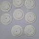 Lot De 8 Assiettes Plates Manufacture Salins