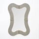 Ondae – Sculptural Mirror in Brass and Murano Glass