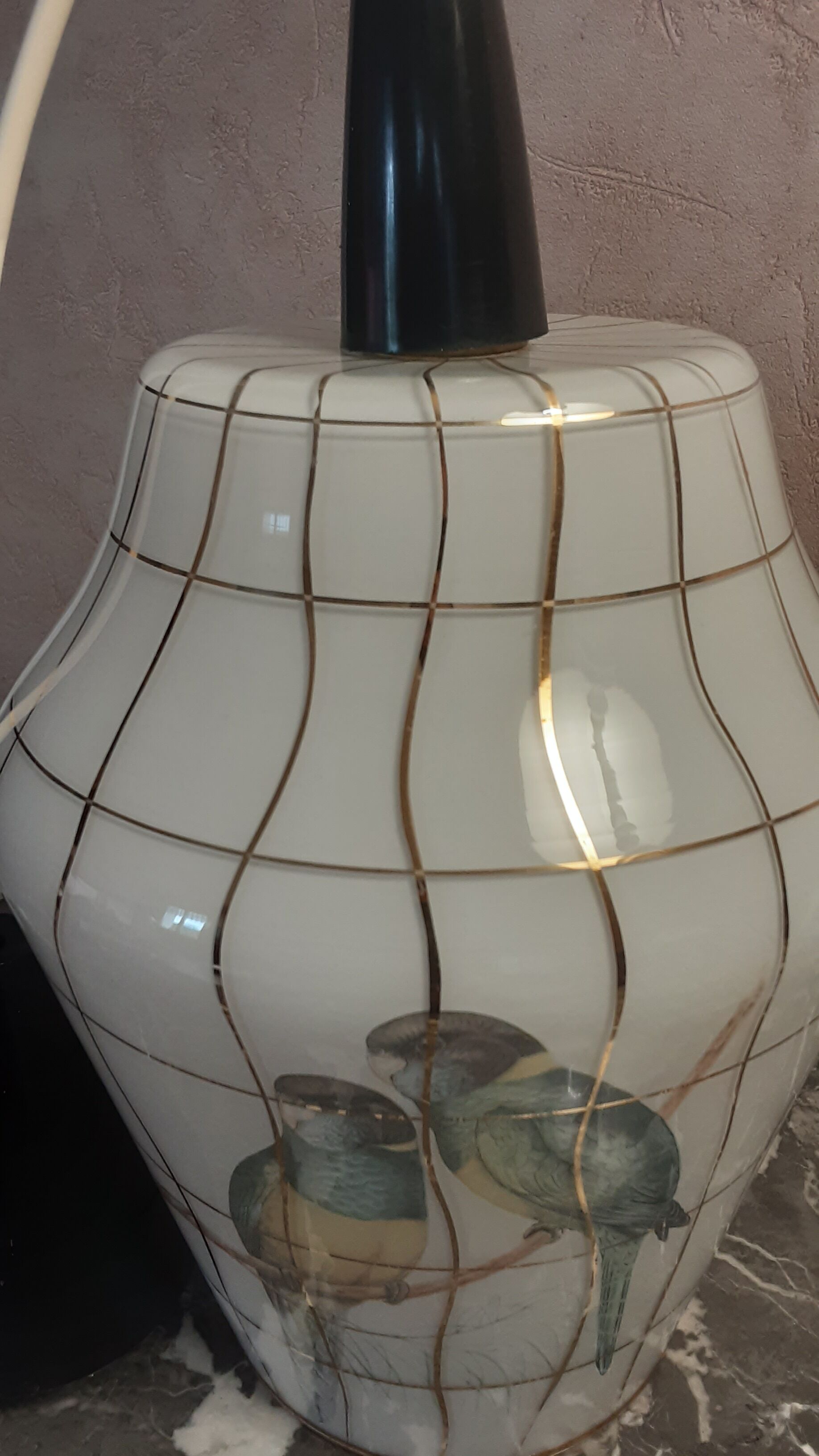 Suspension in opaline - year 60