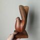 Stylised bird sculpture Scandinavian decoration