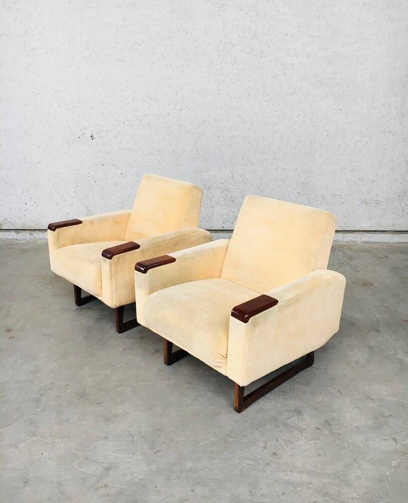 Set of Midcentury Danish Armchairs, 1950s