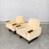 Set of Midcentury Danish Armchairs, 1950s
