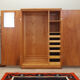Oak wardrobe, Danish design, 1960s, production: Sweden
