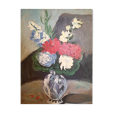 Painting flowers