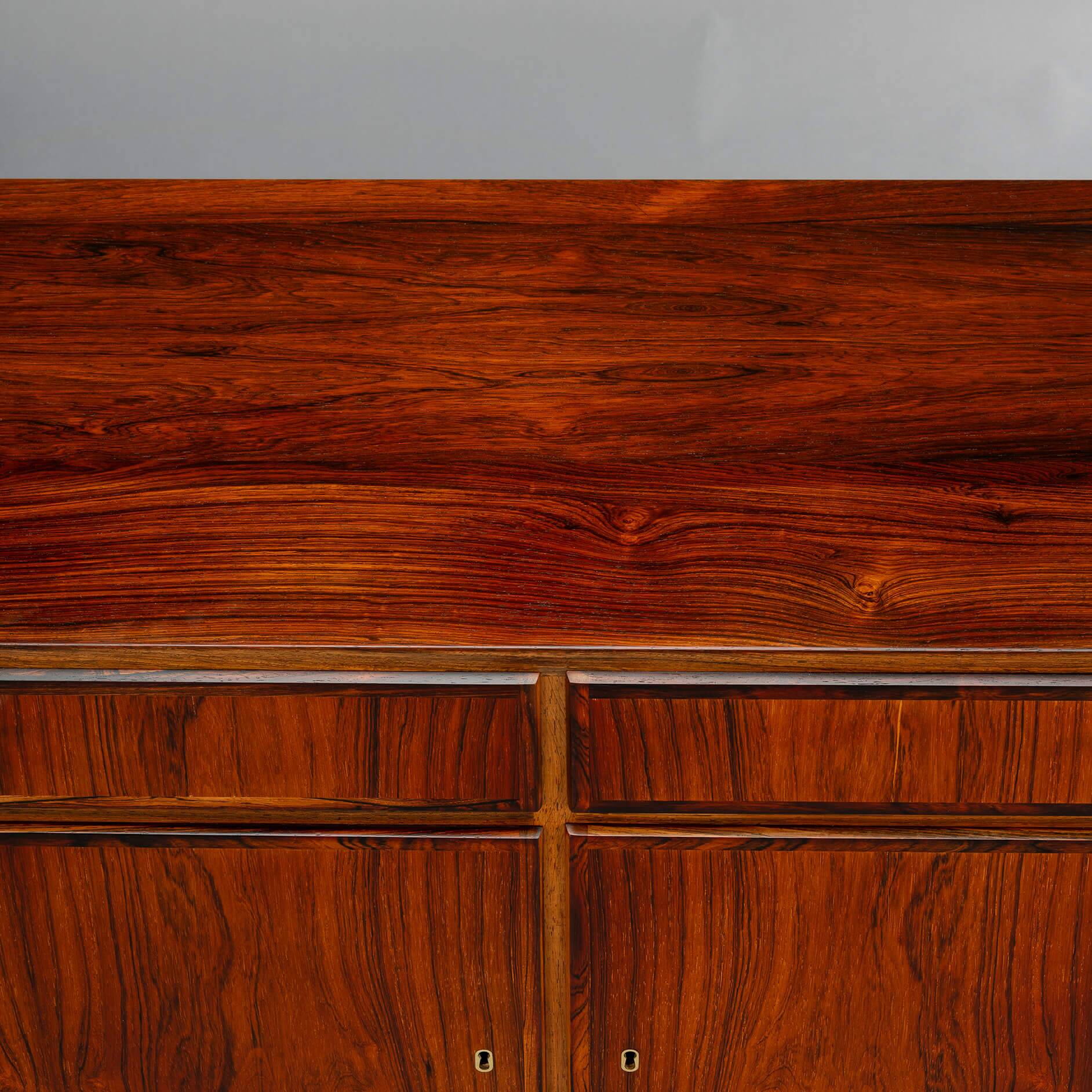 Sideboard Model No 5 in Rosewood by Gunni Omann for Omann Jun Mobelfabrik, 1960s