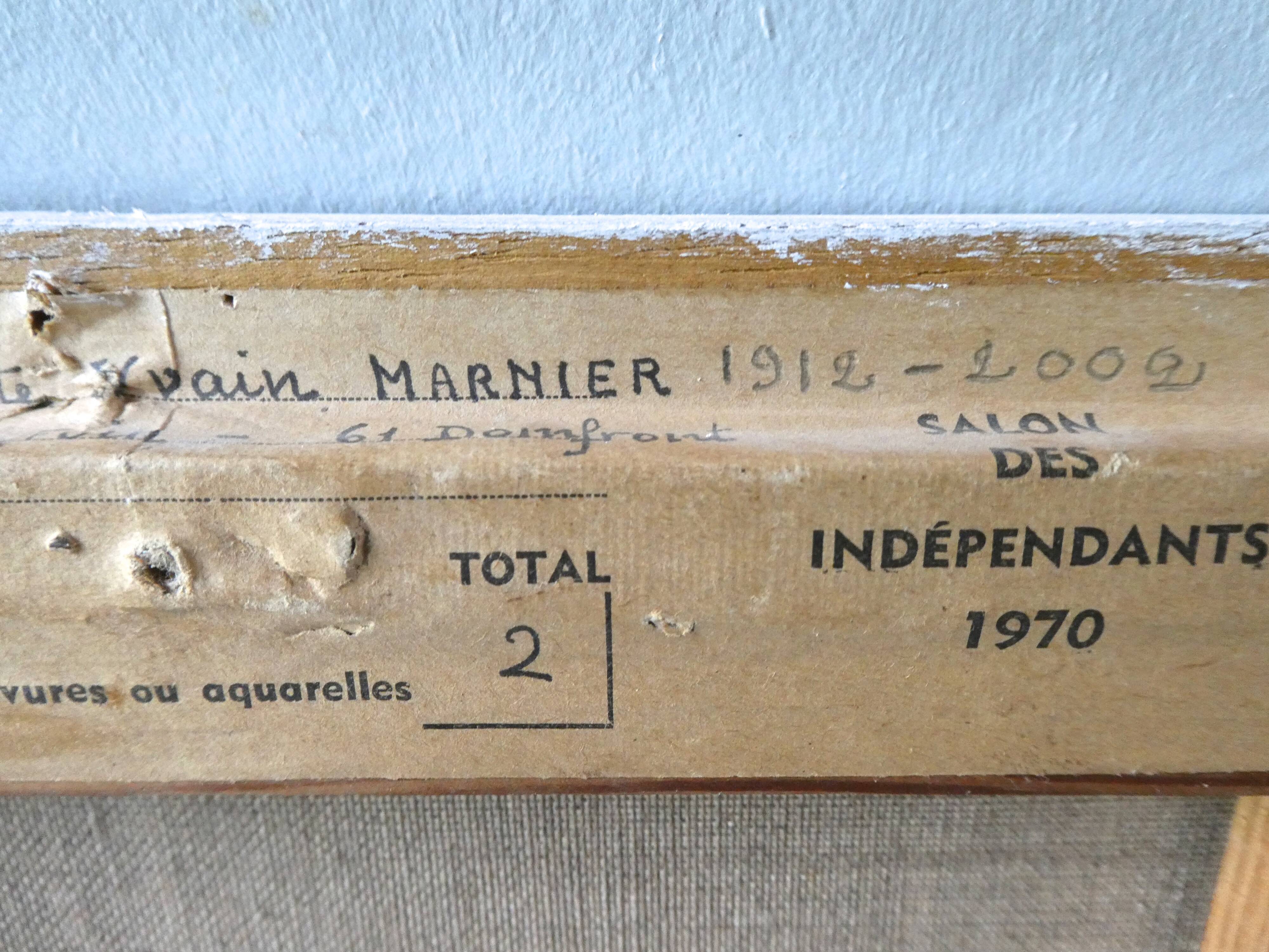 Painting, still life with shells, 70s