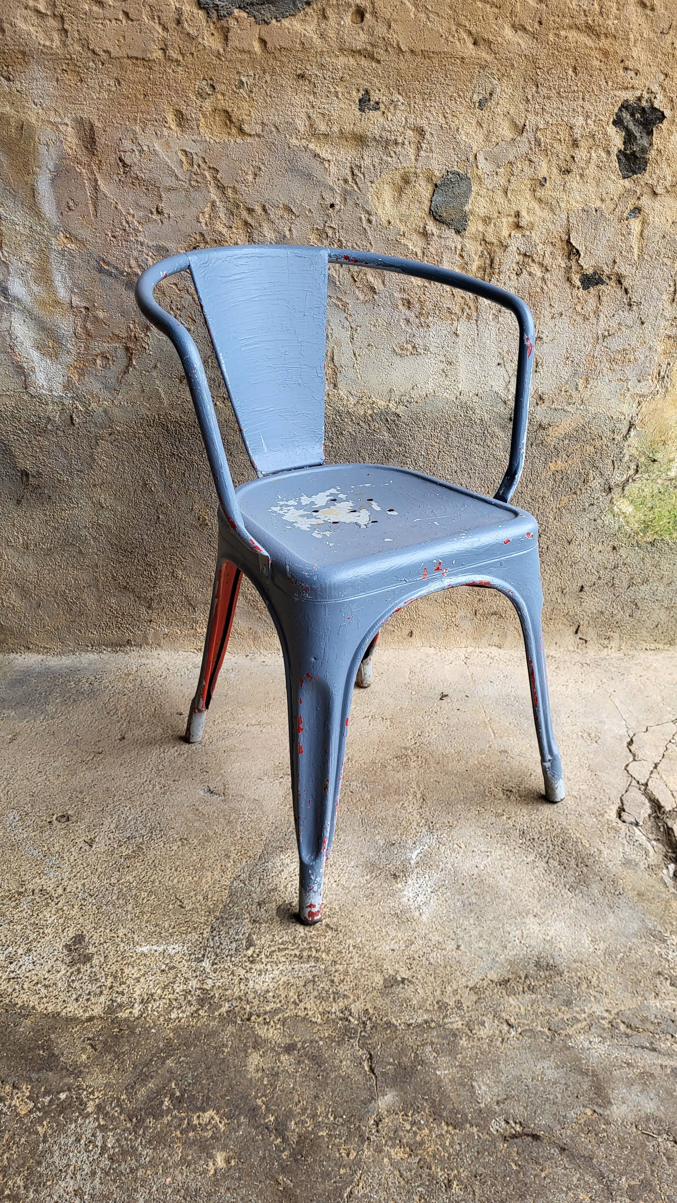 Tolix A56 armchair by Jean Pauchard 1956