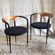 Set of 6 designer chairs, Boléro model, by Archirivolto - 80s/90s