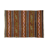 Anatolian handmade kilim rug 192 cm x 144 cm