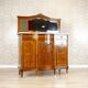 French Mahogany Buffet with Mirror, Late 19th Century