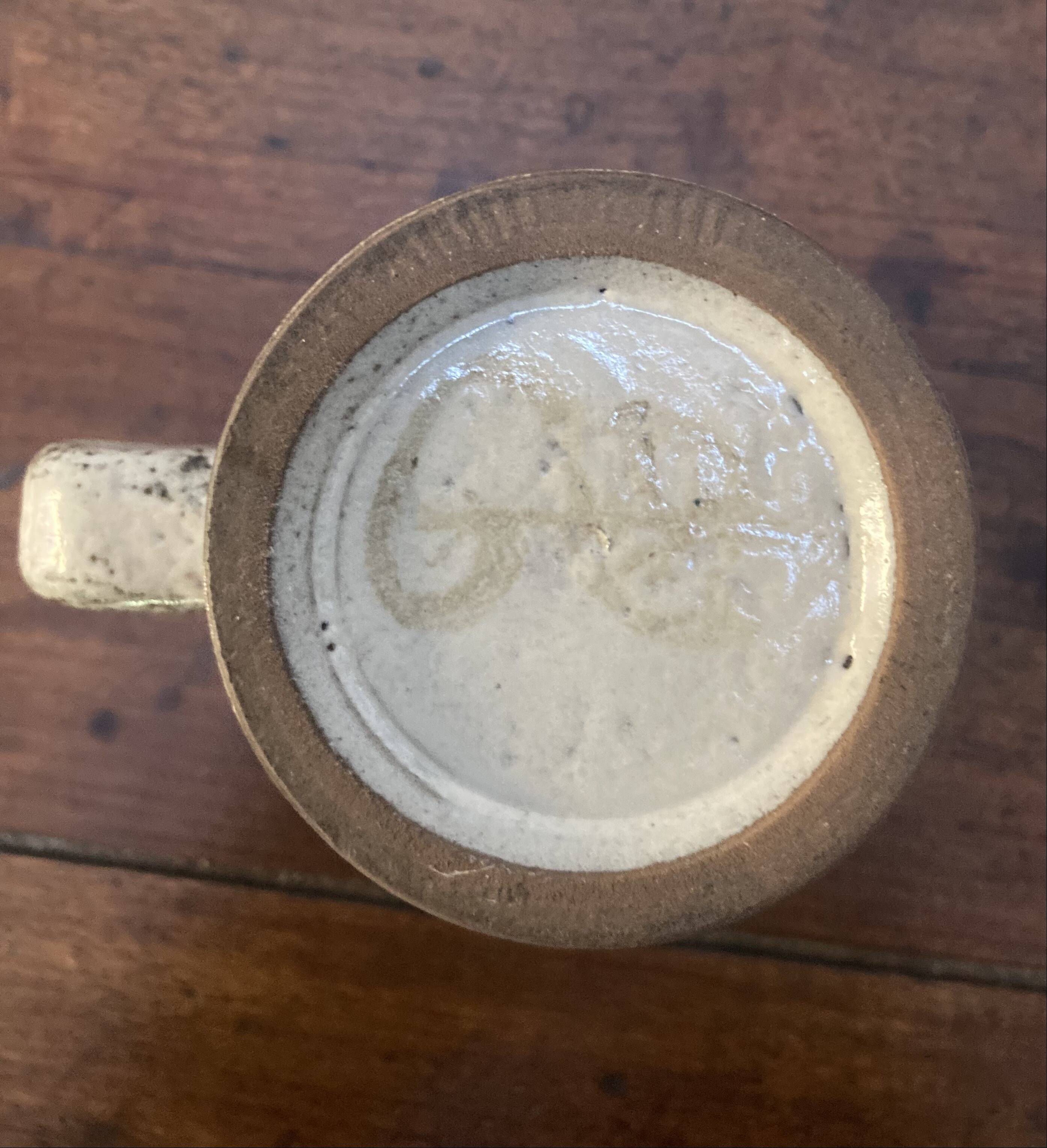 Chope en céramique. Gustave Reynaud