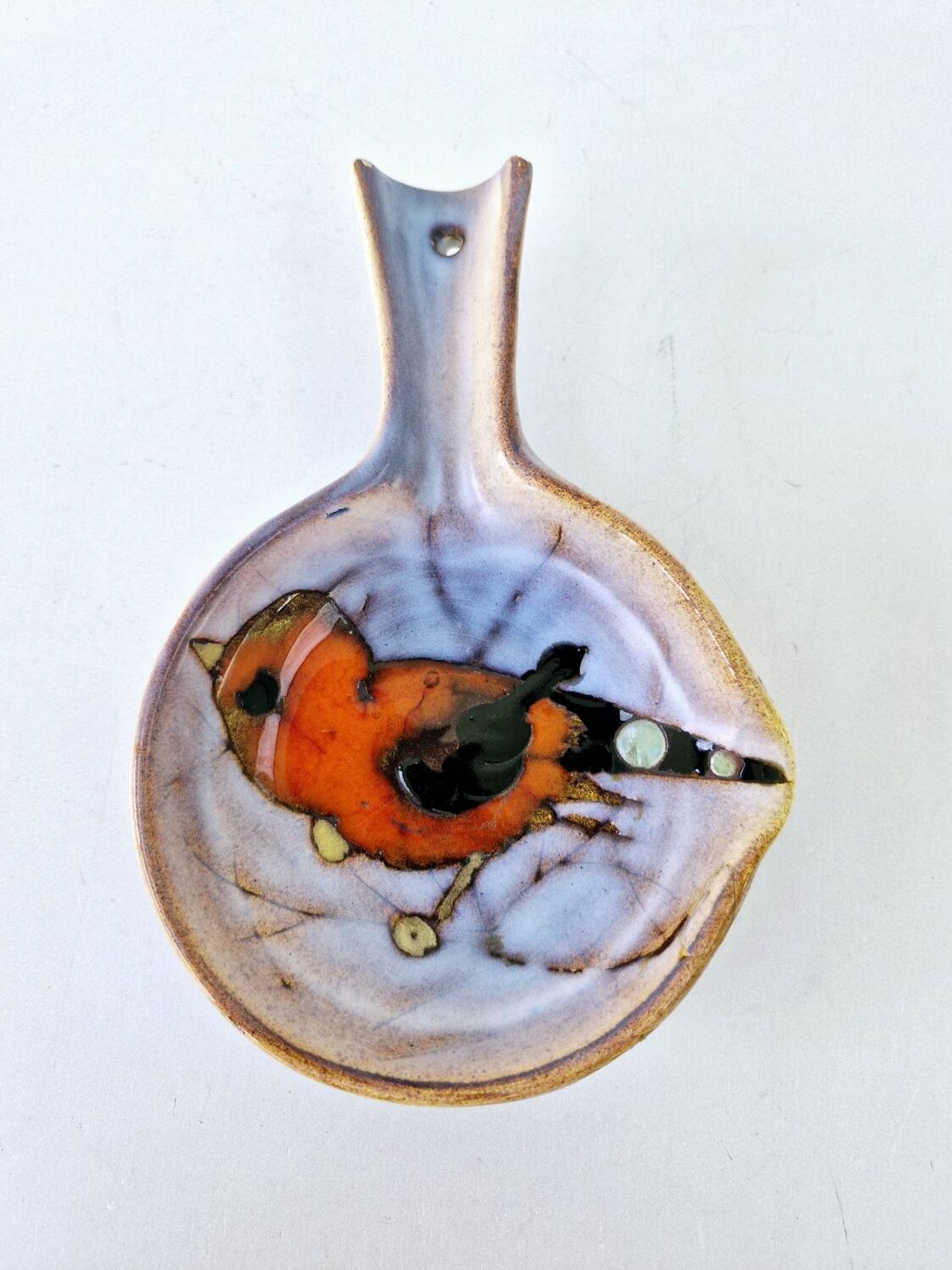 Dish 60s Bird Ceramic Monique Kurt Brunner Vence