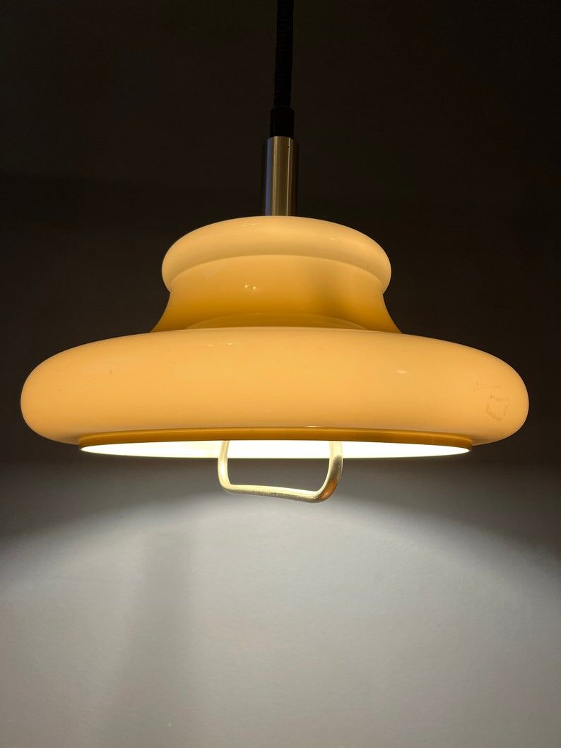 Vintage Herda mushroom pendant lamp