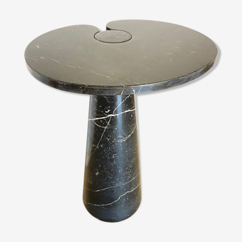 Black marquina marble coffee table