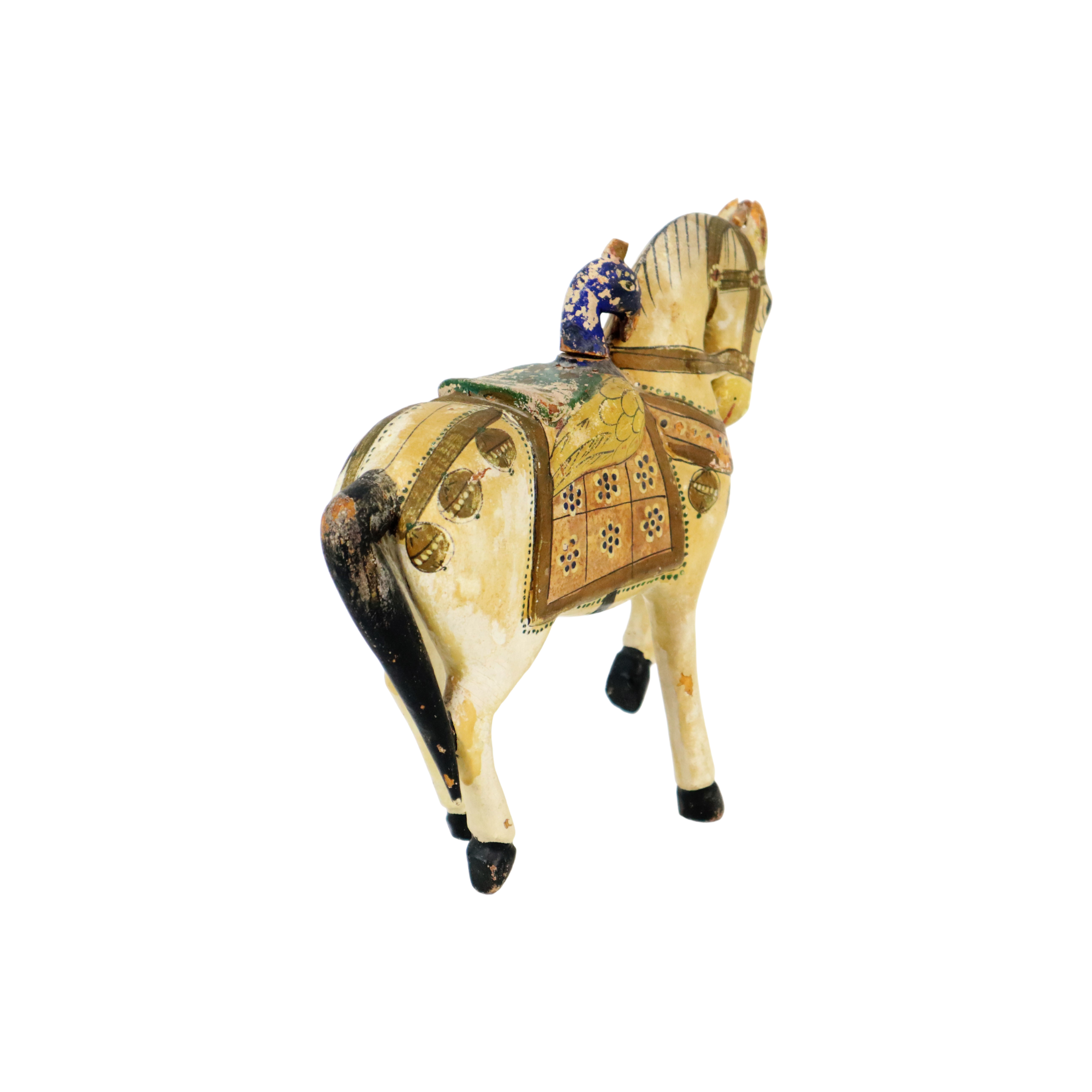 Horse sculpture wedding horse india hand painted 21cm