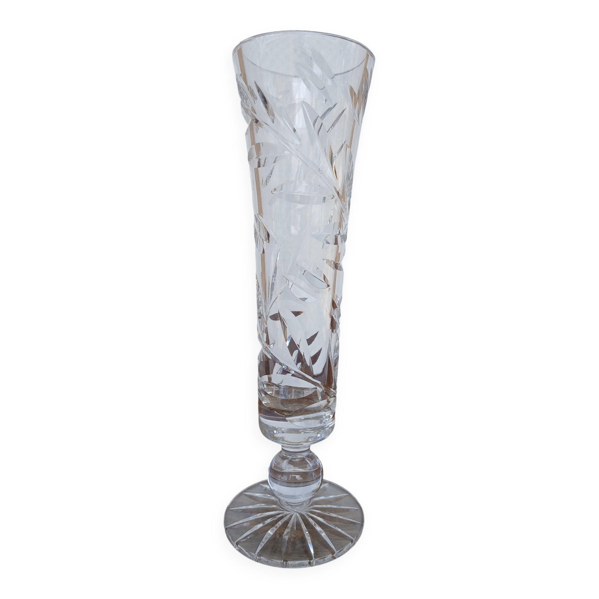 Baccarat crystal bud vase