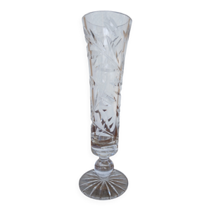 Vase soliflore en cristal