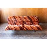 "Wave" canapé by Giovanni Offredi, Italy 1970s
