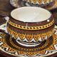 Quimper earthenware service from the 1930s-40s.
