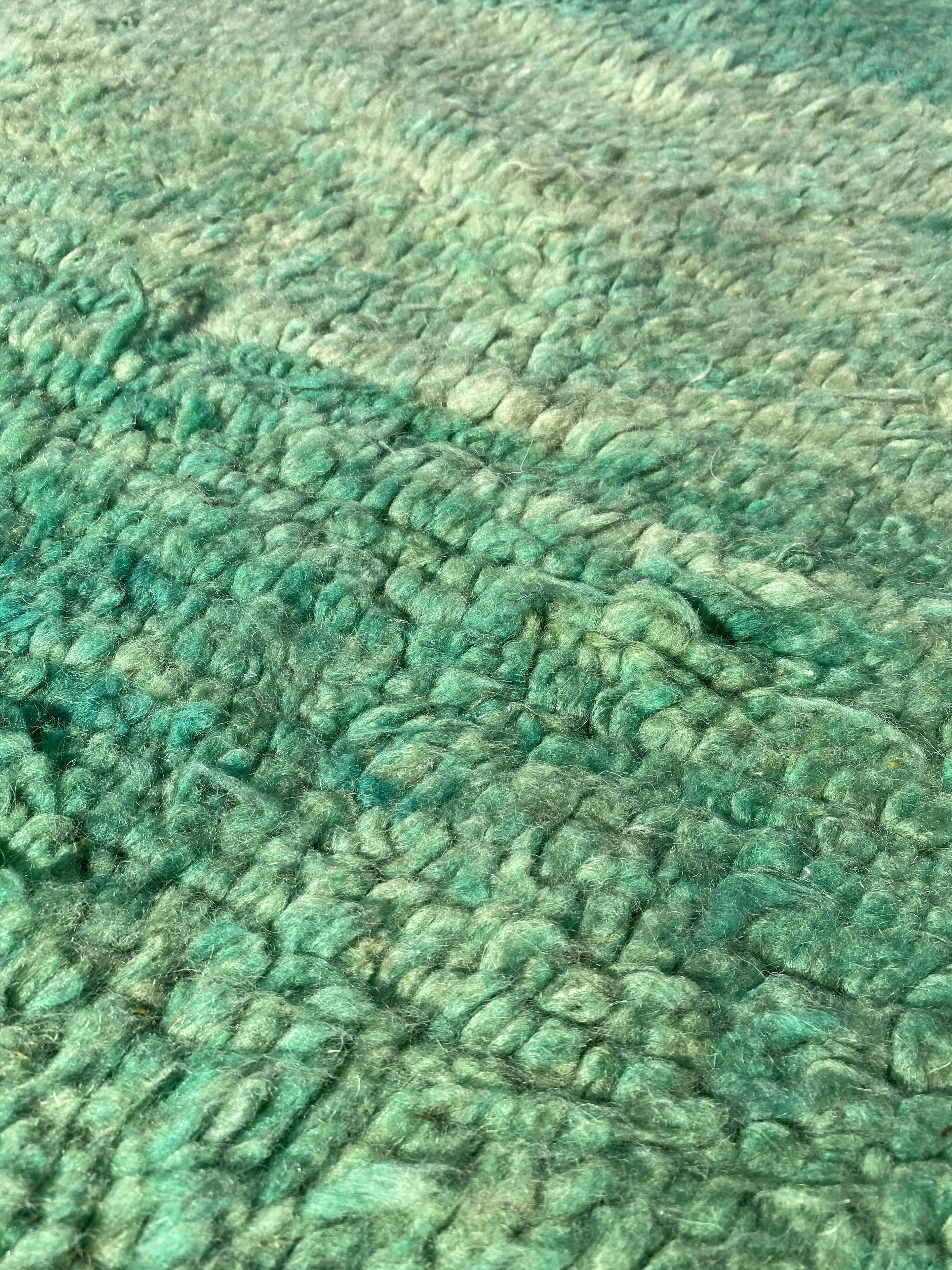 Handmade 180x290 cm handmade wool beni me'guild rug