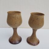 Duo beer cups Pottery Rye Sussex