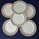 6 flat plates Adèle from Digoin Sarreguemines