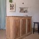 Old oak trade counter - Kitchen counter