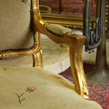 Fauteuil velours