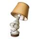 Stoneware lamp by Jean-Claude Séguin - Stoneware from Puisaye