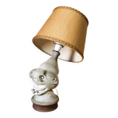 Stoneware lamp by Jean-Claude Séguin - Stoneware from Puisaye