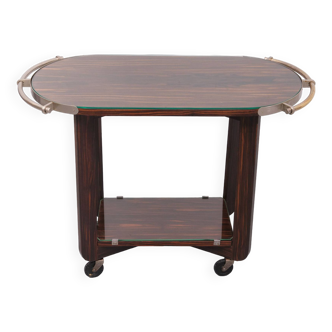 Art Deco Coromandel wood Serving trolley 1930s