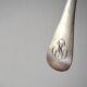 Set de 6 cuillères en argent Cailar-Bayard, monogrammées MS