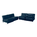 Mid-Century Modern Amanta Modular Sofa by Mario Bellini for B&B Italia, 1970s, Set of 4