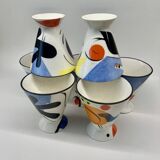 Ice cream cups set