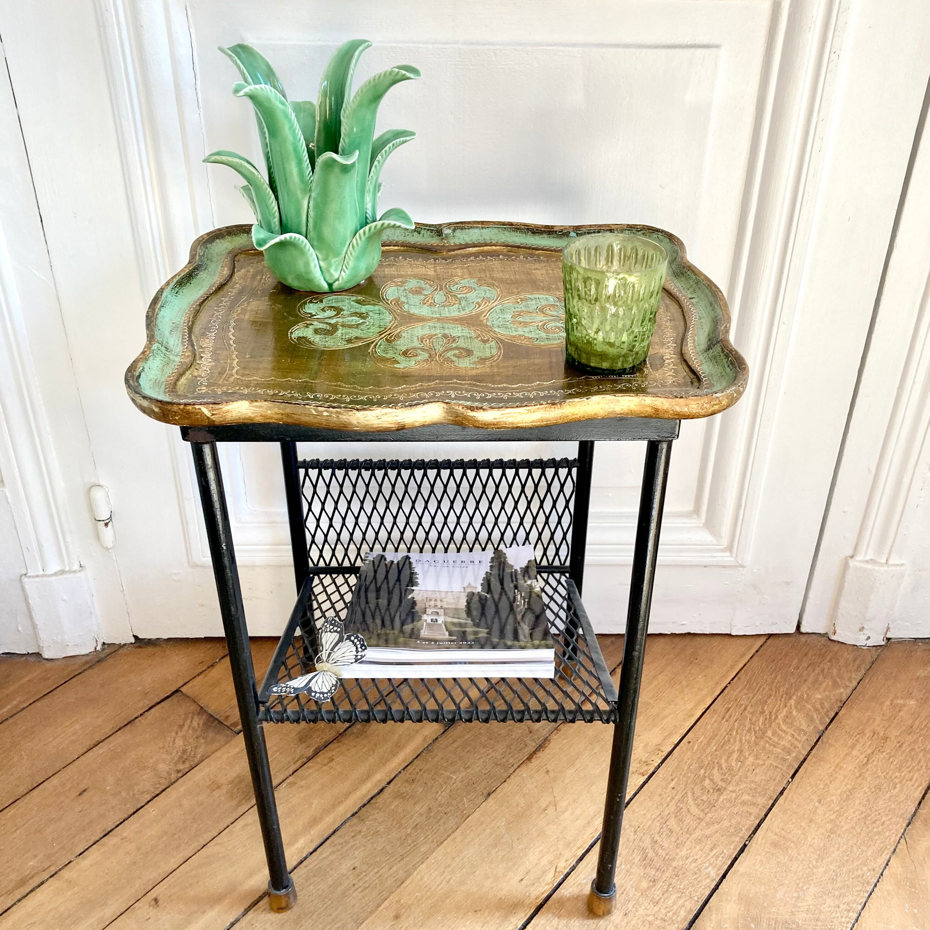 Florentine wooden top