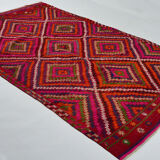 Anatolian handmade kilim rug 270 cm x 153 cm