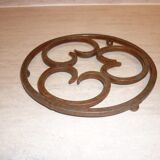 Pair of 2 wrought iron mats