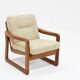 Vintage mid-century easy chair solid teak Holstebro MöbelFabrik 1960s