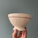 Set of 5 vintage badonviller earthenware bowls