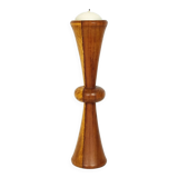 Wooden candle holder