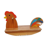 Hen or rocking rooster, made of wood