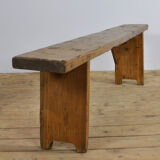Vintage pine bench, 1930