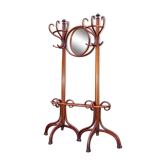 Thonet parrot coat rack in cloakroom 1900 ca